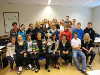 1. bekkur I, íþróttameistarar skólans 2010