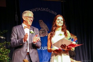 Irma Ösk Jónsdóttir, áttaþúsundasti stúdent MA