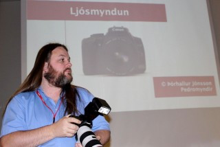 Fyrirlestur Þórhalls Jónssonar