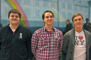 Kjartan, Einar Bessi og Þórir Steinn