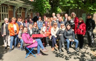 Í skólagarðinum í Georges Brassens skólanum