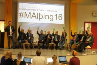 Málfundur og kosningar