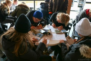 Verkefnavinna í Fuglasafni Sigurgeris