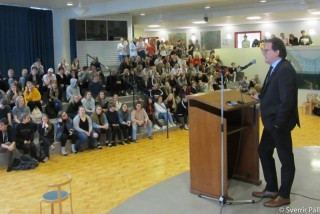 Kristján Þór Júlíusson á Sal