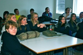 Frá brautakynningu í MA