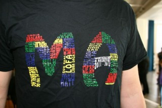 Merkið á nýja MA-bolnum