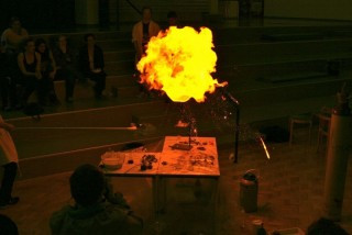 Sprengjugengi MA í Kvosinni