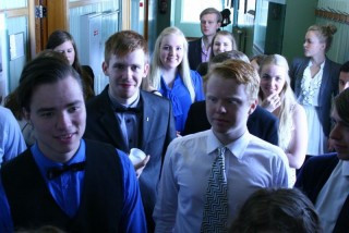 Beðið eftir kaffinu