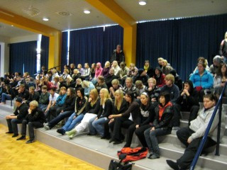 Nemendur frá skólum á Norðurlandi utan Akureyrar í heimsókn í MA 28. október 2008