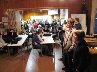 Undirbúningur árshátíðar MA 2008