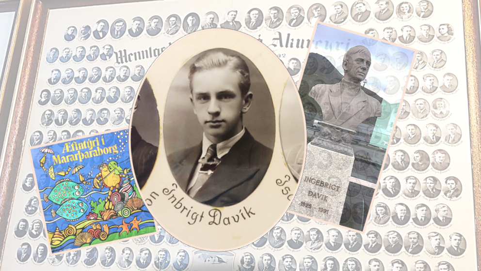 Ingebrigt Davik stundaði nám við MA 1941-1944