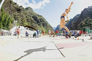 Ásgerður Jana á flugi