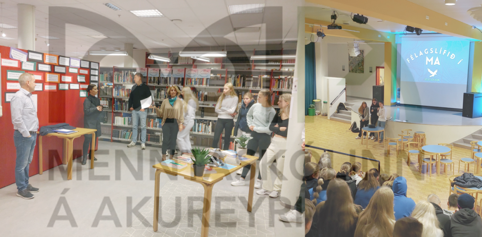 Nemendur kynna sér nám og félagslíf á skólakynningum