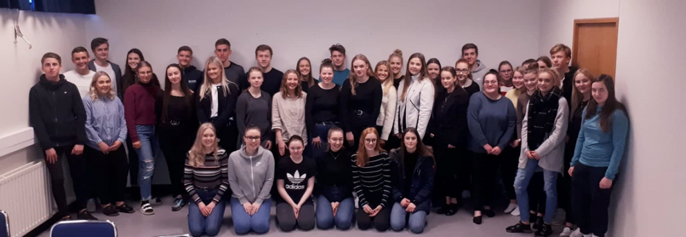 Nemendur í áfanganum RAUN3UI05