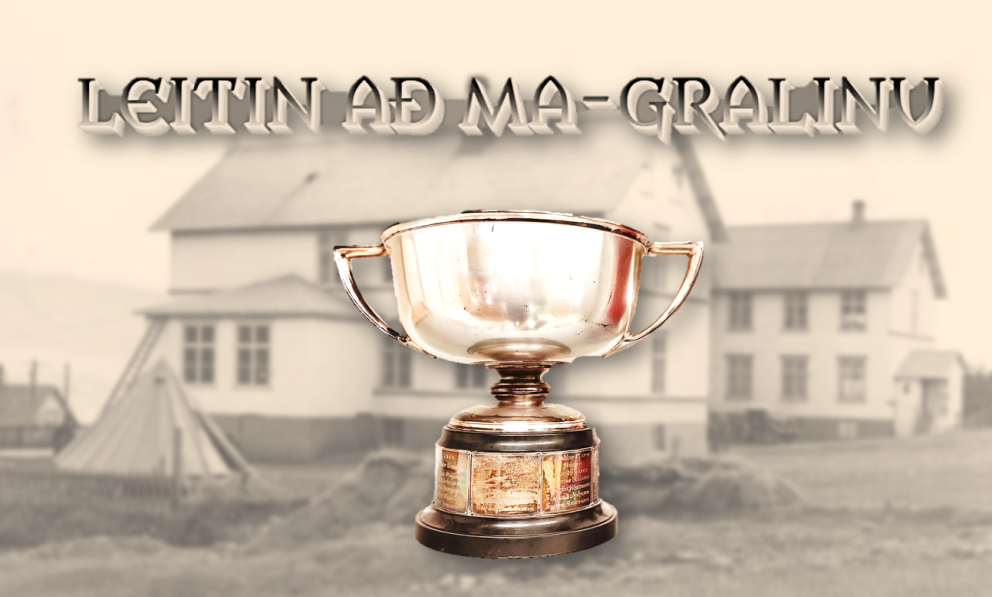 Nemendur freista þess að finna MA-gralið