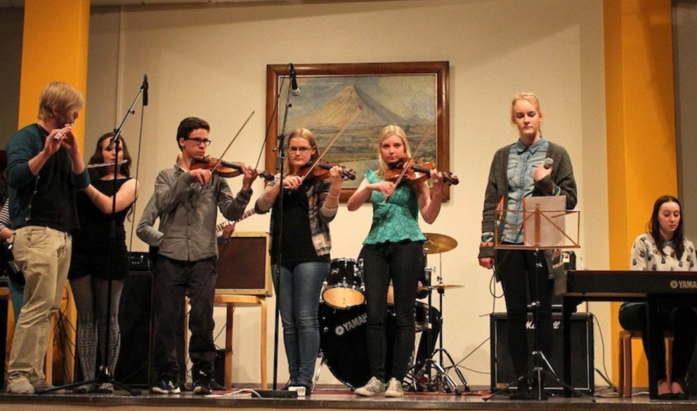 Lopabandið á Viðarstauki 2013. Mynd: Sylvía Dröfn Jónsdóttir