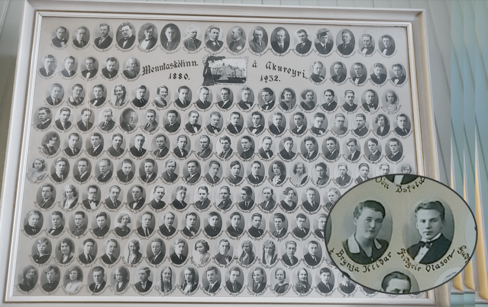 Skólaspjald MA frá 1932