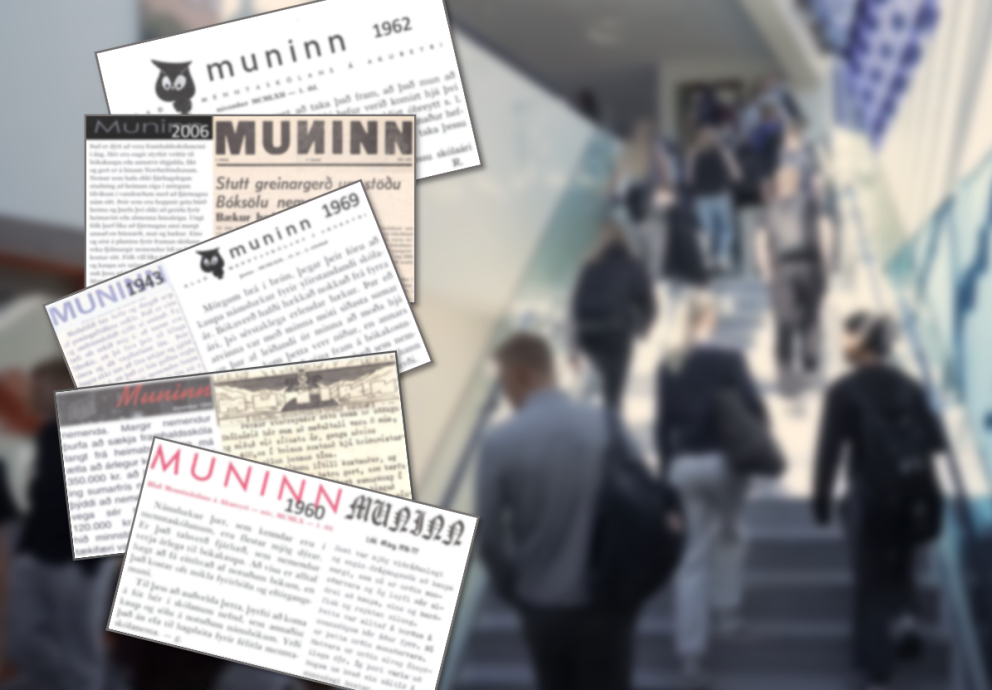 Fjárhagsstaða nemenda hefur gjarnan verið til umfjöllunar í gegnum tíðina. Samansett mynd.