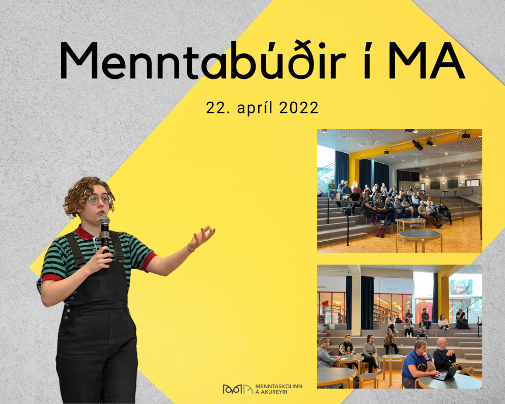 Mars Proppé hélt aðalerindið á Menntabúðum