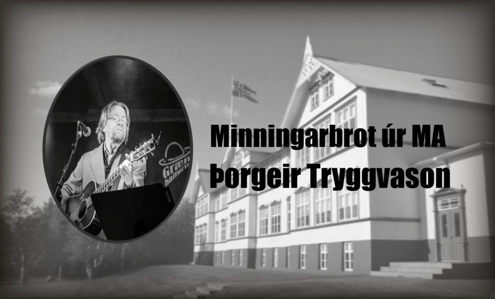 Þorgeir Tryggvason var nemandi við MA árin 1985-1988