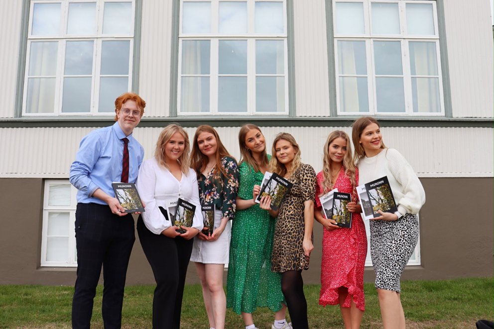 Ritstjórn Munins fagnar útgáfu vorblaðsins