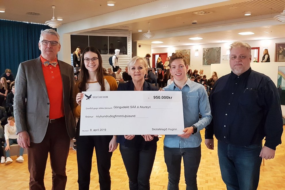 Veglegur fjárstyrkur nemenda til göngudeildar SÁÁ á Akureyri