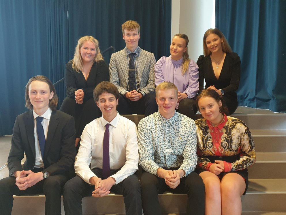 Stjórn skólafélagsins Hugins 2020-2021