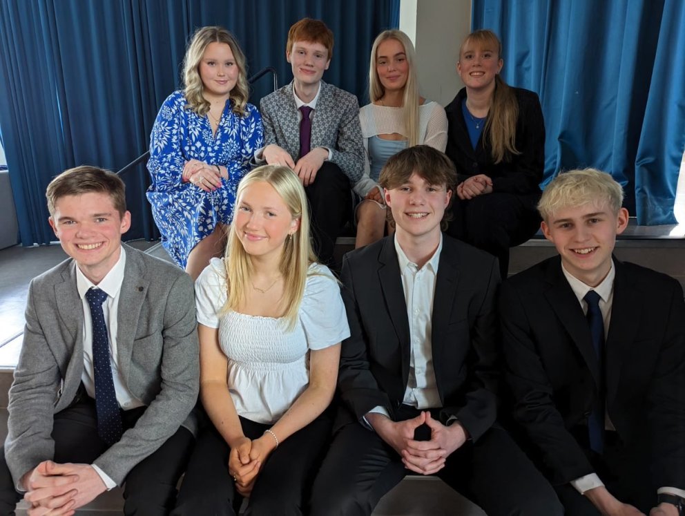 Ný stjórn skólafélagsins Hugins