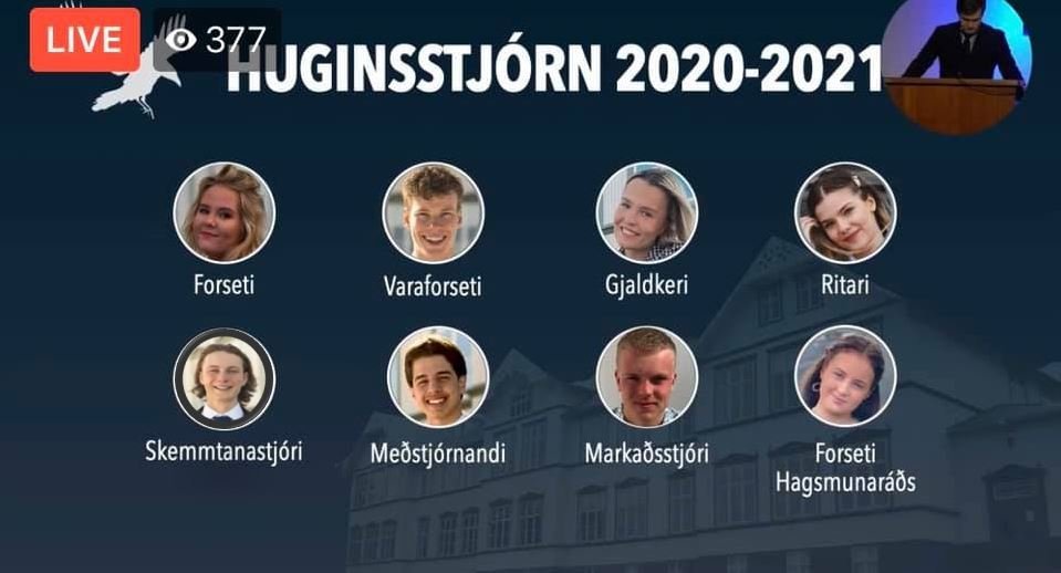 Mynd: Skólafélagið Huginn