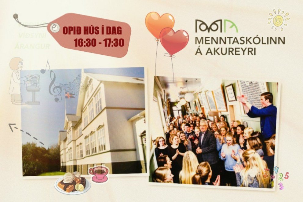 Líf og fjör verður í MA í dag