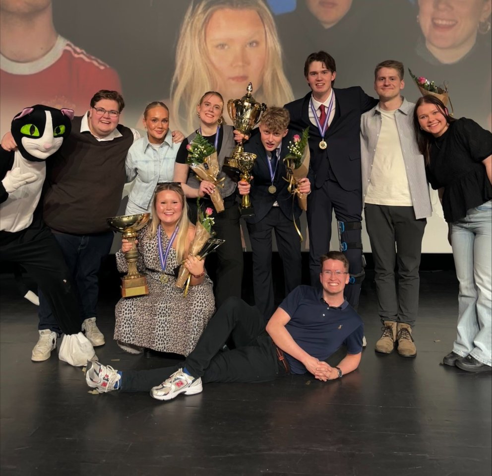 Sigurlið á sigurstundu