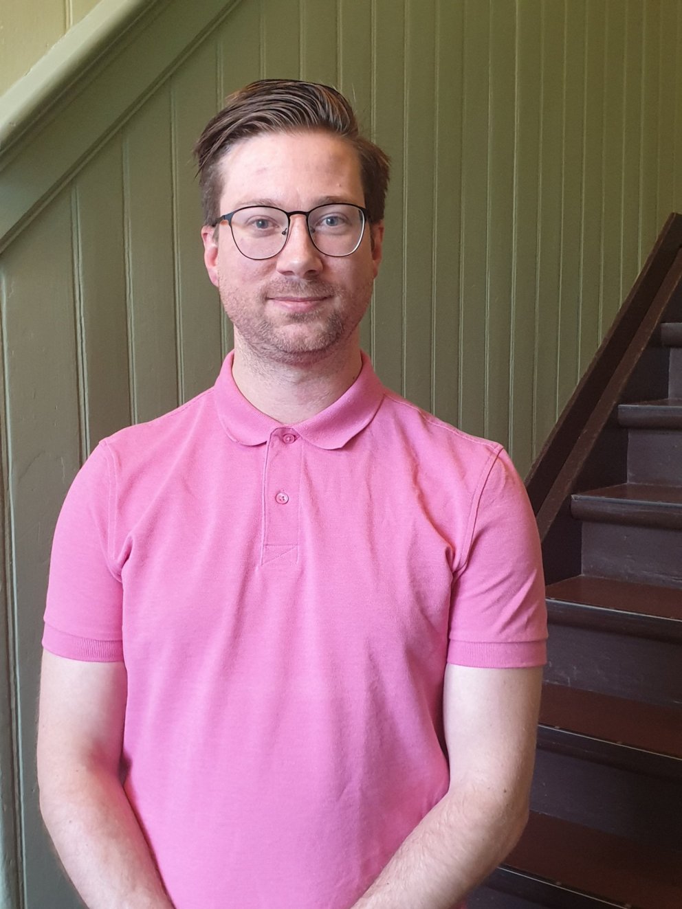 Ragnar Hólm á bleikum föstudegi