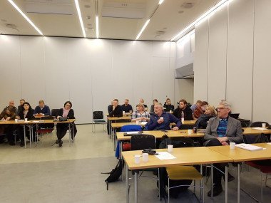 Mynd af ársfundinum, fengin af vma.is