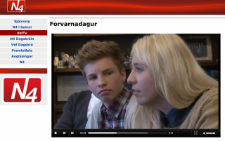 Arnar Þór og Alda Karen í viðtali á N4