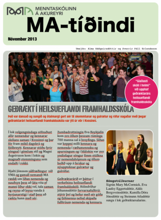 MA-tíðindi 2013
