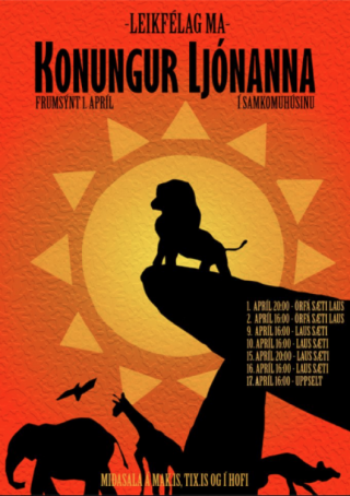 LMA - Frumsýning á morgun