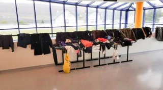 Óskilamunir í anddyrinu