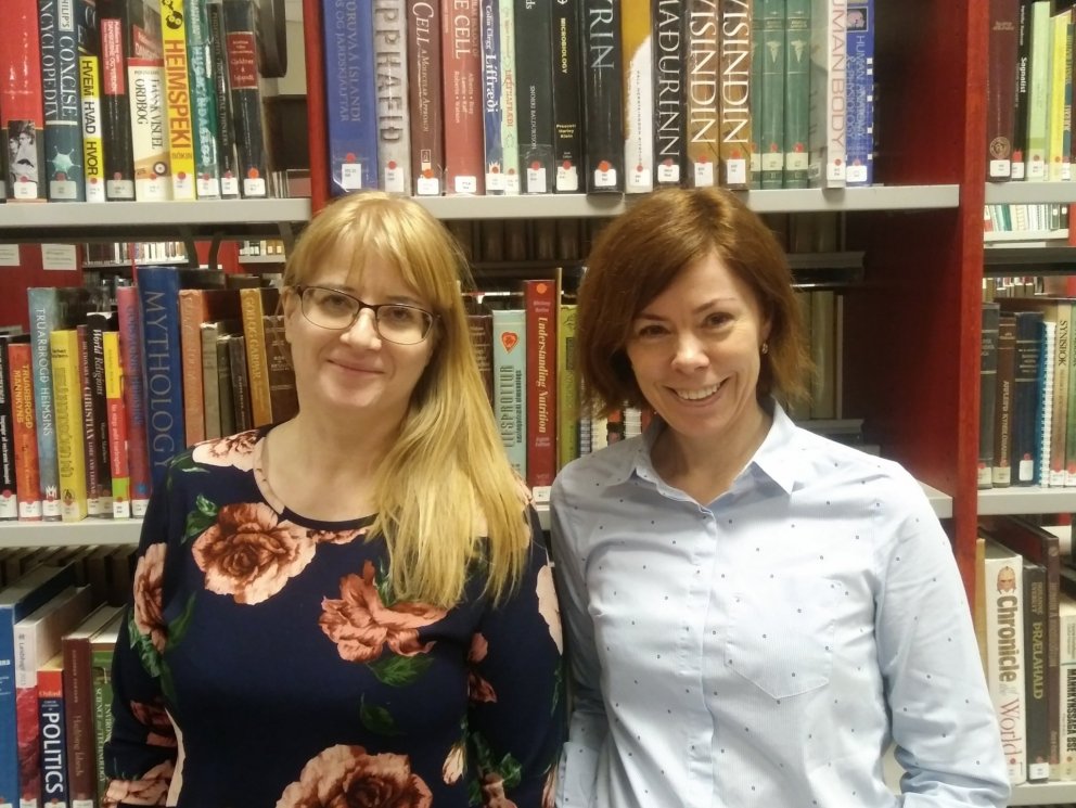 Siðameistararnir Anna Sigríður og Rannveig