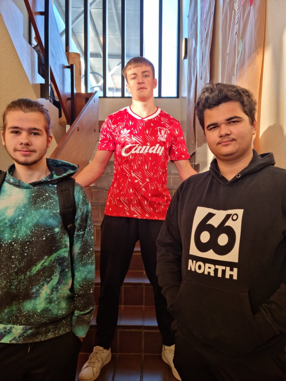 Helgi Valur, Jóhann Gunnar og Kristján Geir