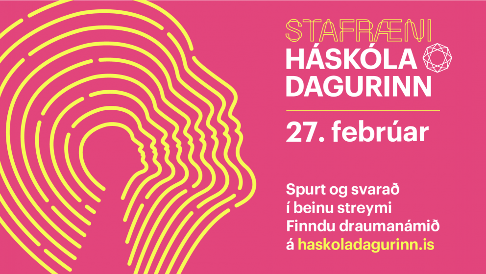 Háskóladagurinn er á netinu á laugardaginn