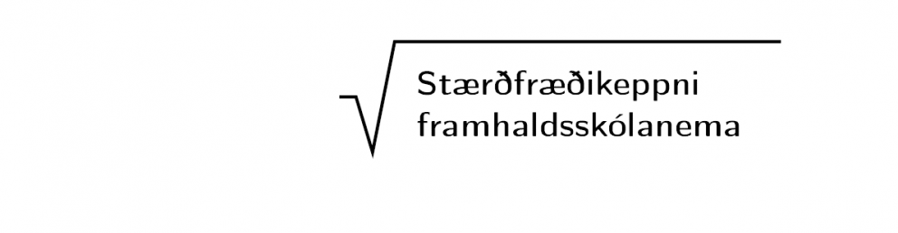 Fjórir MA-ingar fá viðurkenningu fyrir góða frammistöðu í Stærðfræðikeppni framhaldsskólanema