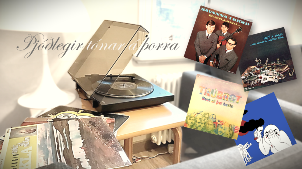 Vínylplötur skapa skemmtilega stemningu