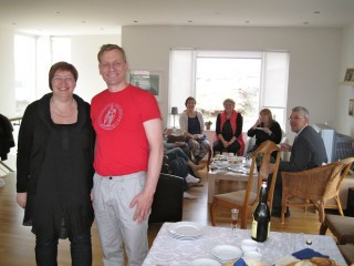 Gestgjafarnir Þorlákur og Gunnhildur