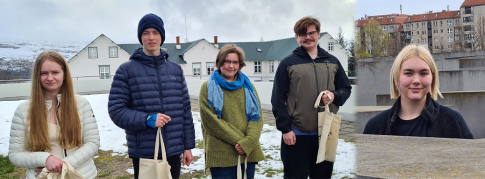 MA-ingar sem fengu viðurkenningu í þýskuþraut 2022