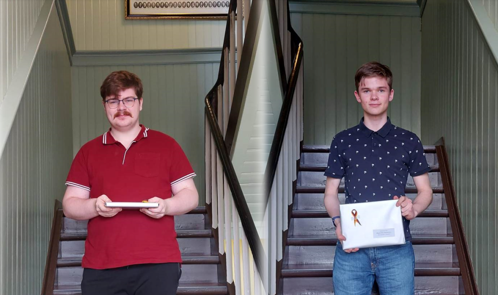 Snæbjörn Rolf og Magnús Máni