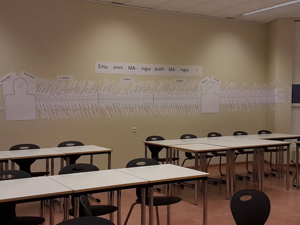 Tímalínan og önnur áhugaverð viðfangsefni verða í boði fyrir grunnskólanemendur á skólakynningu