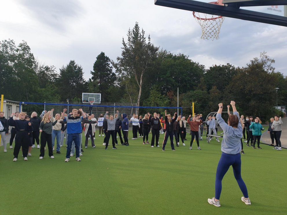 Nýja útiíþróttasvæðið vígt