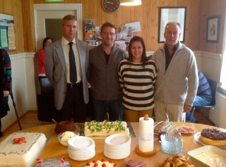 Stefán Þór, Arnar Már, Anna Eyfjörð og Bjarni