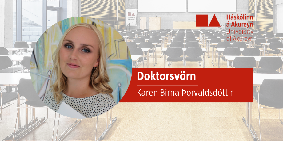 Karen Birna ver doktorsritgerð sína 14. október