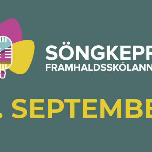Söngkeppni framhaldsskólanna fer fram 26. september